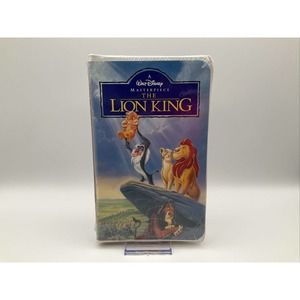 Walt Disney Masterpiece, Lion King 2977 VHS Disney Home Video 1995